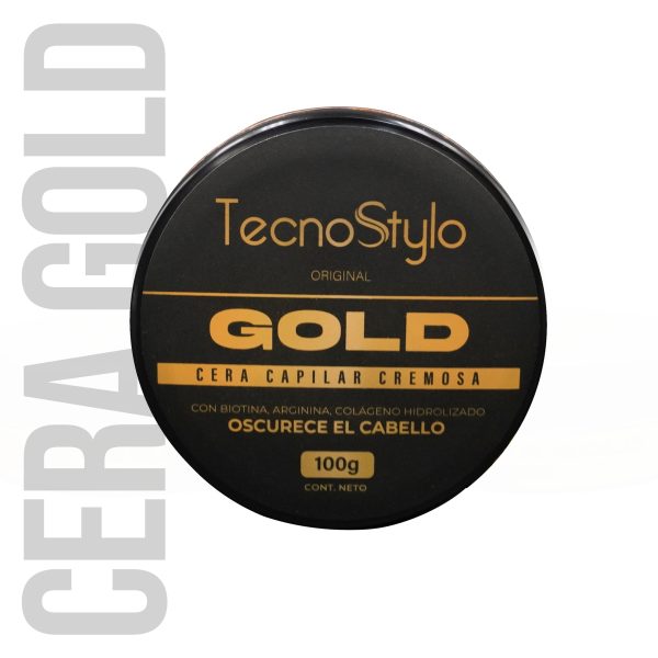 Cera Capilar Cremosa GOLD X 100G - Image 2